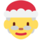 Mrs. Claus emoji on Twitter